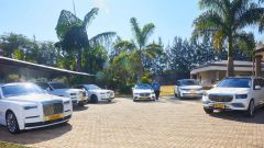 Wicknell Chivayo's cars