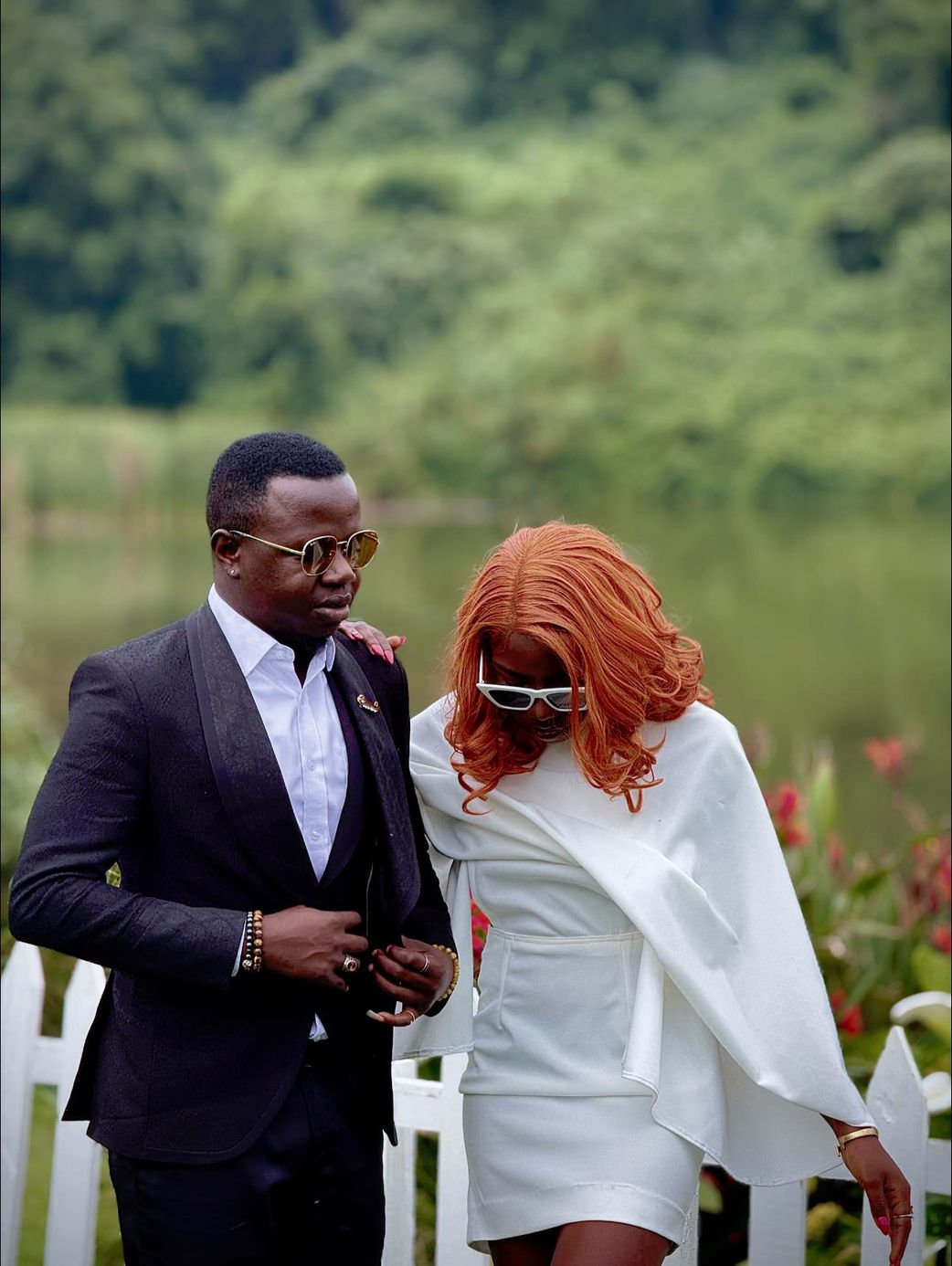 Netizens enrol Cartoon Comedian at 'Kivumbi Institute' after bae Rotimi's surprising revelation