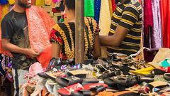 Kenyans shopping - Photo Courtesy