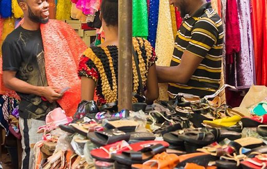 Kenyans shopping - Photo Courtesy