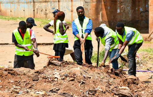 Climate Worx initiative, a government-led program to restore the waterways and create employment opportunities for youth.