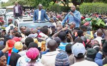 Kimani Ichung'wa while he accompanied President William Ruto in Meru