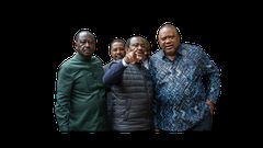 Raila Odinga, Kalonzo Musyoka and  Uhuru Kenyatta