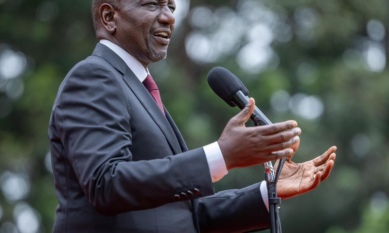 President William Ruto at the 35th Diocesan Anniversary, St. Mark’s College, Kigari, Embu County on Sunday, July 6, 2025