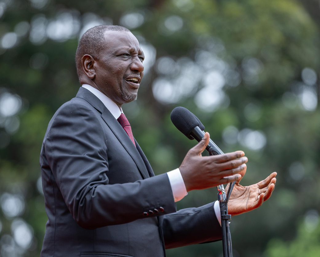 President William Ruto at the 35th Diocesan Anniversary, St. Mark’s College, Kigari, Embu County on Sunday, July 6, 2025