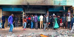 The aftermath of June 25 commemorative protests with traders counting losses at OTC in Nairobi after their shops were looted and some burnt down by goons.