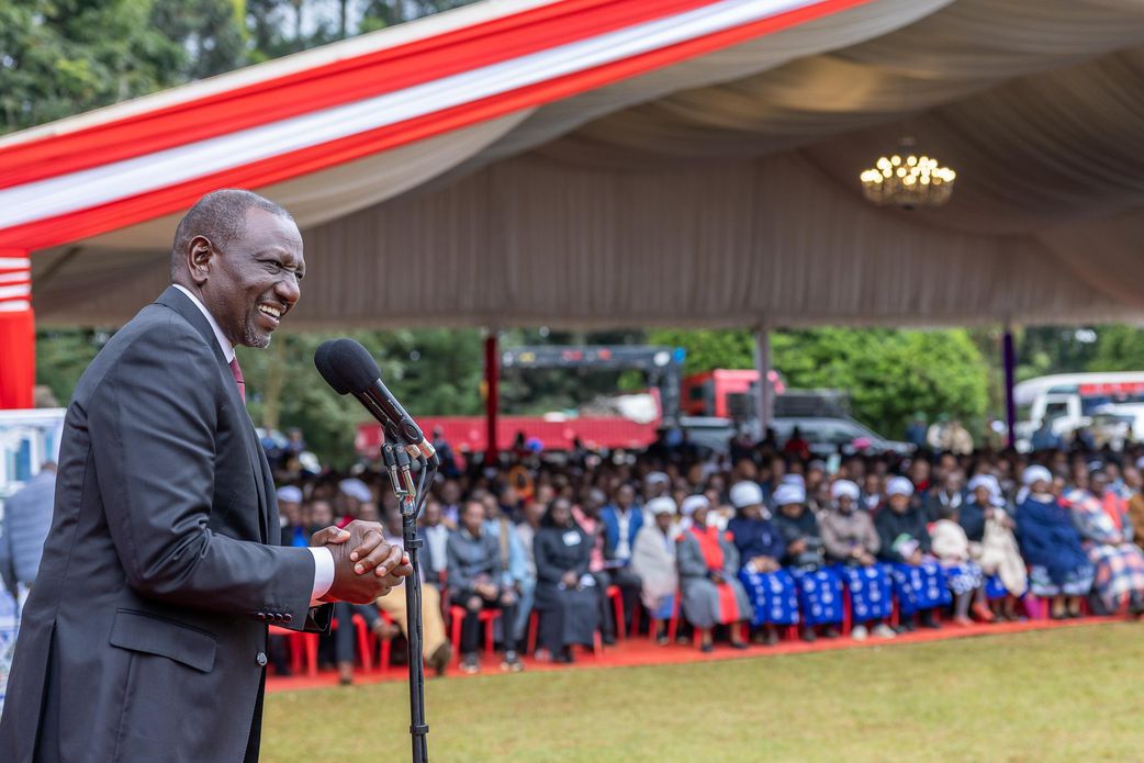 President William Ruto at the 35th Diocesan Anniversary, St. Mark’s College, Kigari, Embu County on Sunday, July 6, 2025