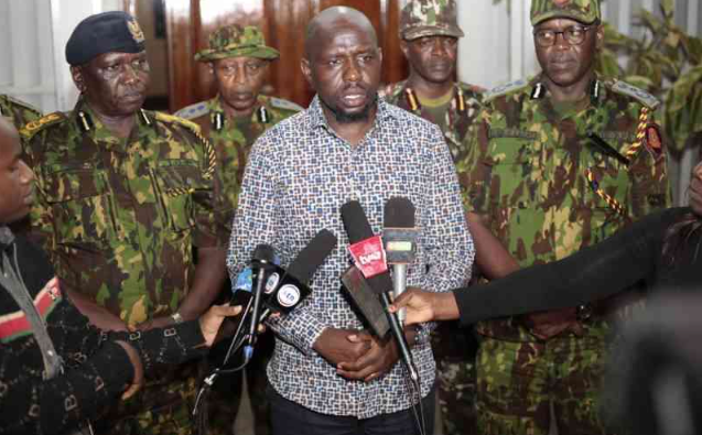File image of Kipchumba Murkomen