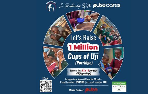 Pulse Cares partners with Cup of Uji, Kenya for donations drive