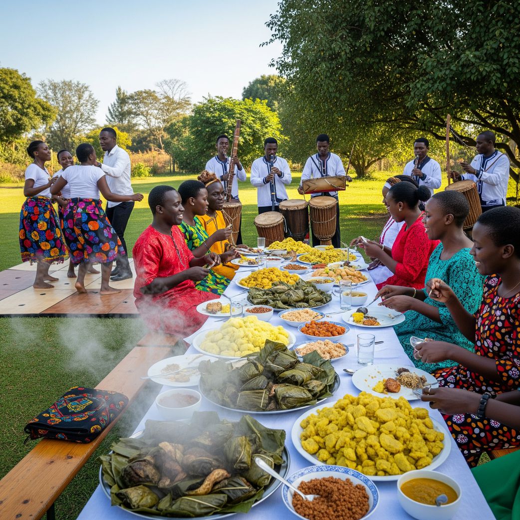 Food, music and dance follow the closure of negotiations