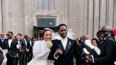 Temi & Mr. Eazi seal romance in style with 3 weddings in different countries