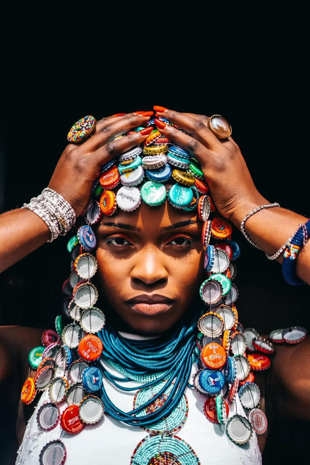Kenyan-born artist Elsy Wameyo