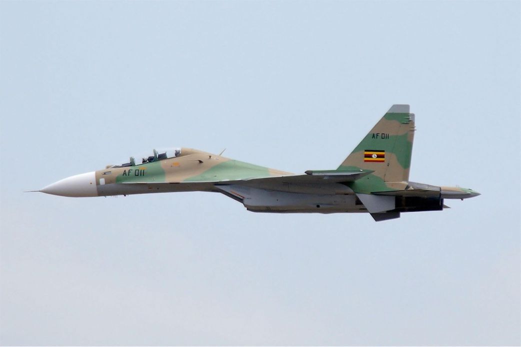 Uganda's Su-30MK2 Fighter Jets