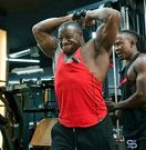 Popular fitness trainer and body builder Gachau Njoroge