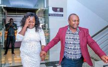 A past image of Sarah and Simon Kabu