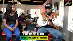 Mbithi during an interview on Pulse Live's Celeb 254