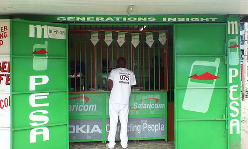 An MPESA shop