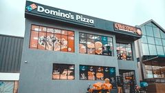 A Dominos Pizza restraurant