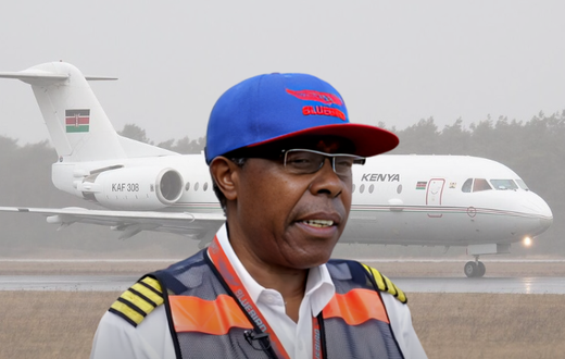 The late pilot James Gitahi