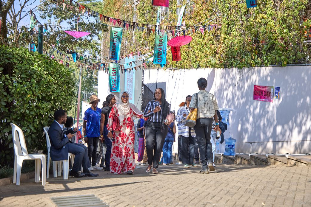 Attendees at the British Council Open Day hosted in Nairobi on February 28, 2025