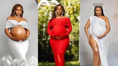 Dorea Chege pregnancy glow