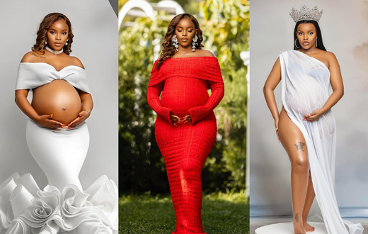 Dorea Chege pregnancy glow