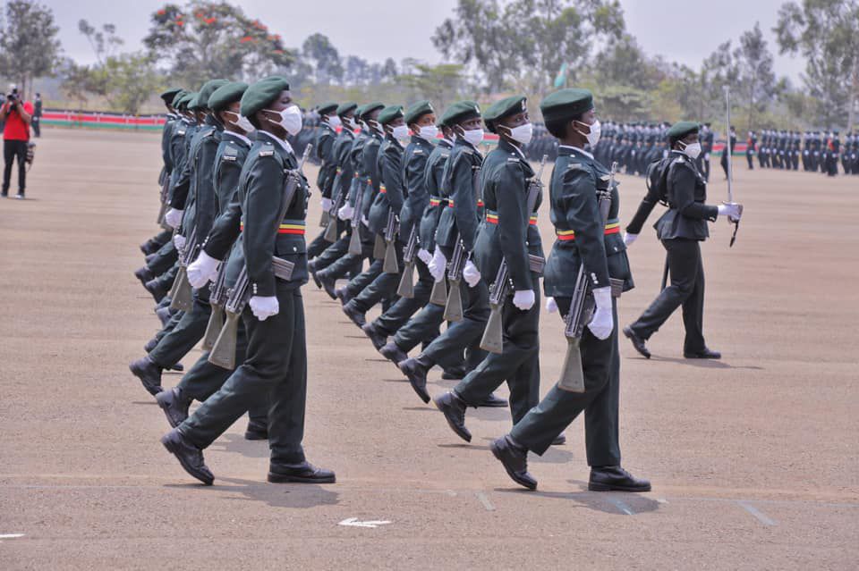 Kenya Prisons Service officers