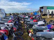 Part of the donations handed over to Kapseret residents by area MP Oscar Sudi during the Kapseret Economic Empowerment Programme 2025 on Friday, June 6, 2025