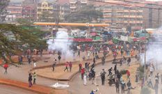 Police clash with protestors in Roysambu