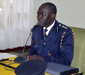 Muchiri Nyaga in 2015 as Deputy County Commander, Marsabit