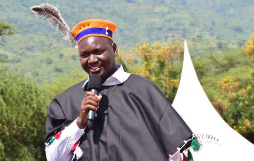 Education PS Julius Bitok speaking during a past function