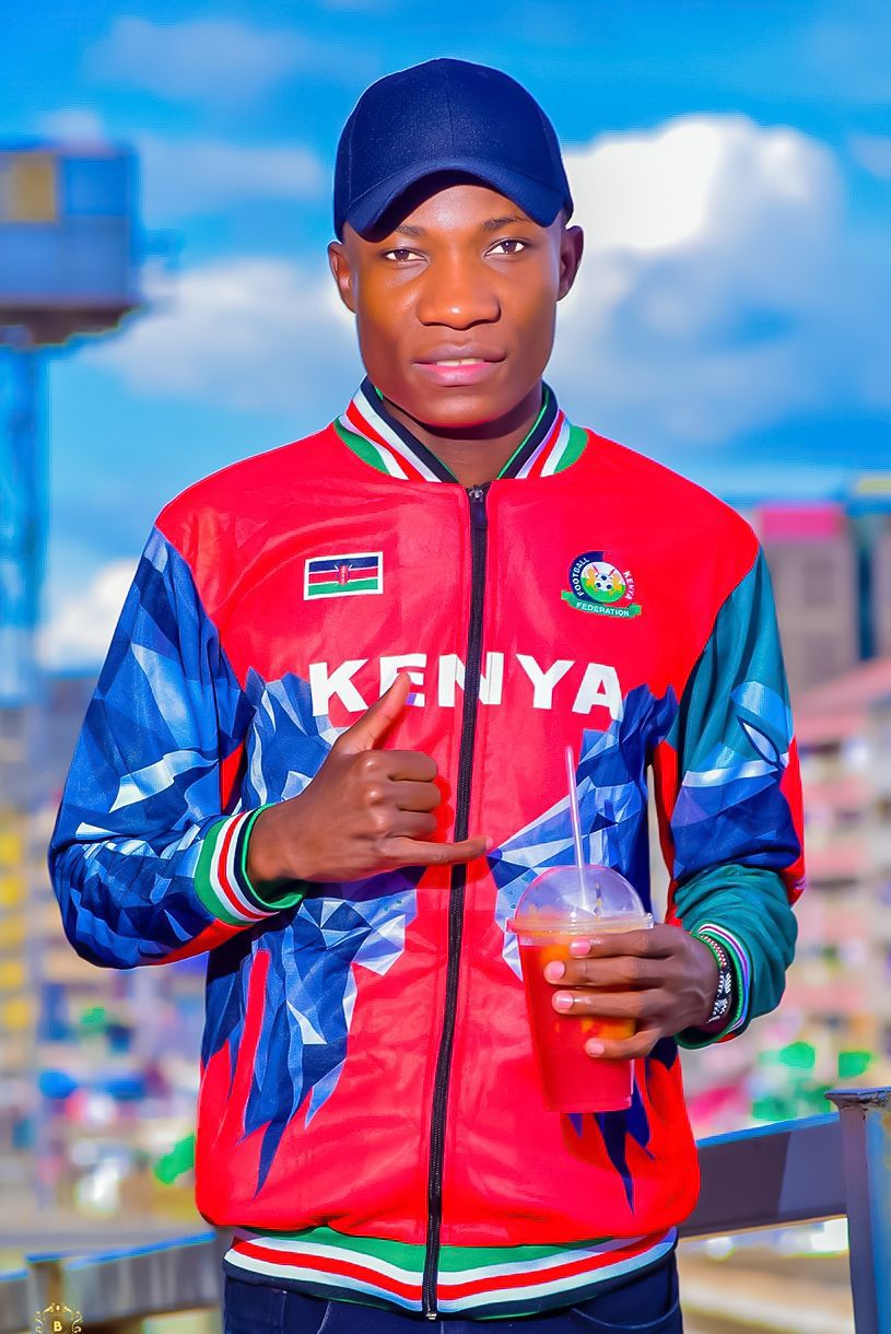 Radio presenter Shaffie Zele at Radio Maisha studio