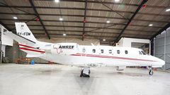 AMREF Cessna Citation XLS aircraft that crashed in Mwihoko
