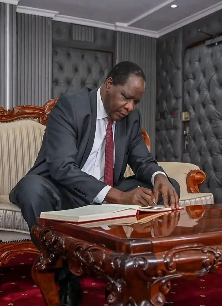Former Cabinet Minister and veteran politician Dalmas Otieno who died on Sunday, September 7, 2025