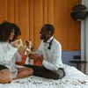 Couple enjoying a meal in a hotel room [Image: Pixels]