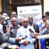 Interior PS Raymond Omollo during a sensitisation event for the National Youth Opportunities Towards Advancement (NYOTA) Project