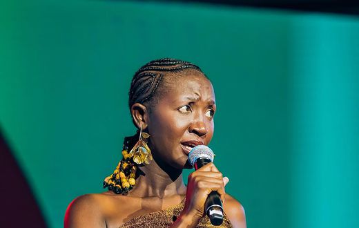 Kenyan comedian Eunice Mammito