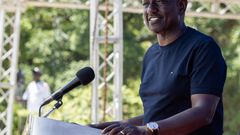 President William Ruto at the launch of the East African Community Interparliamentary Games hosted by the Kenyan Parliament in Mombasa.