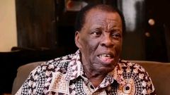 File image of the late veteran broadcaster Leonard Mambo Mbotela