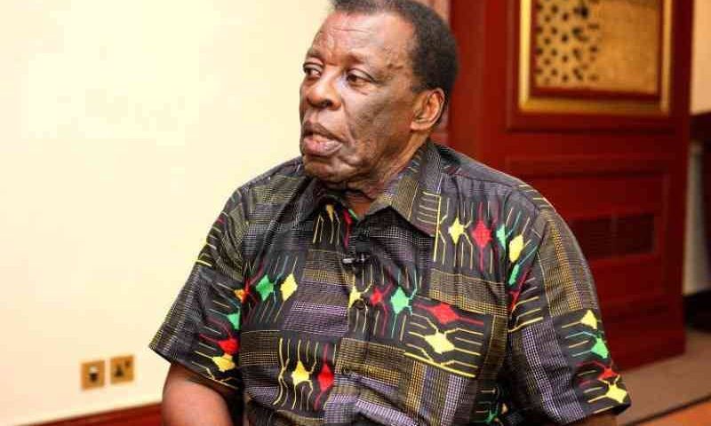 File image of the late veteran broadcaster Leonard Mambo Mbotela