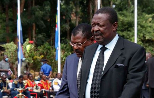 File image of Moses Wetangula with Musalia Mudavadi
