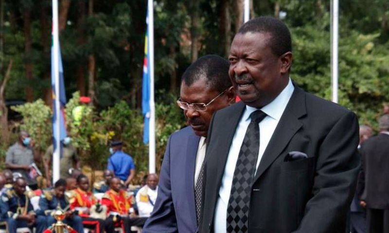 File image of Moses Wetangula with Musalia Mudavadi