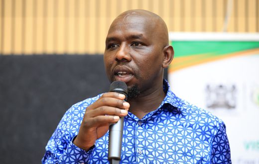 Interior CS Kipchumba Murkomen during a tour of Mombasa