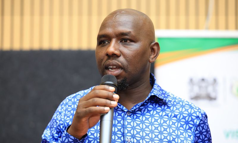 Interior CS Kipchumba Murkomen during a tour of Mombasa
