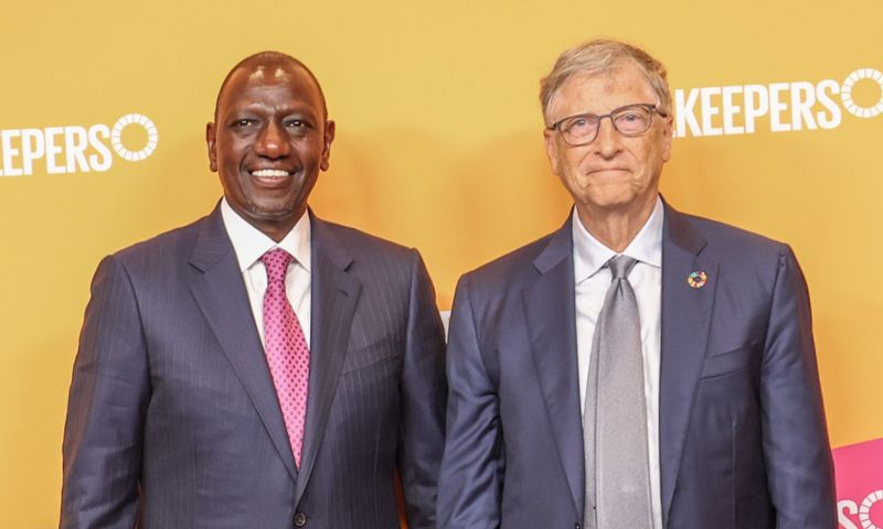 President William Ruto meets with Bill Gates