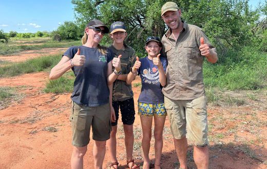 A family that went missing inside Tsavo East National Park. 