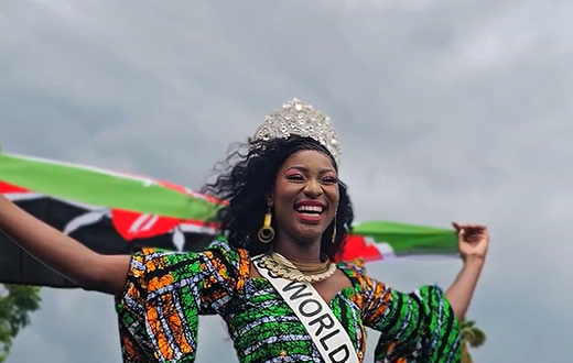 Grace Ramtu, the current Miss World Kenya 2024–2025,