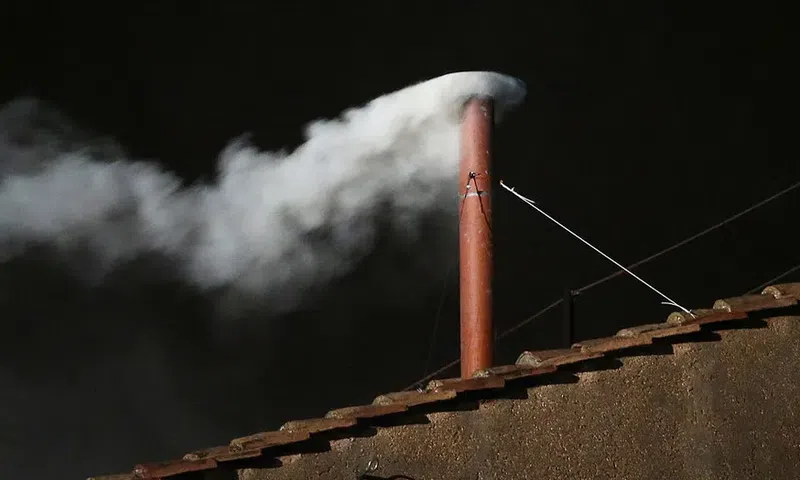 Vatican Elects New Pope as White Smoke Appears