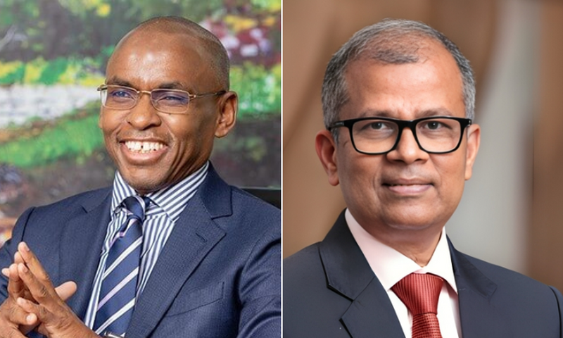Safaricom CEO and CFO Dilip Pal