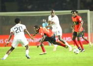 Highlights from the Kenya vs Angola match in the CHAN 2024 tournament